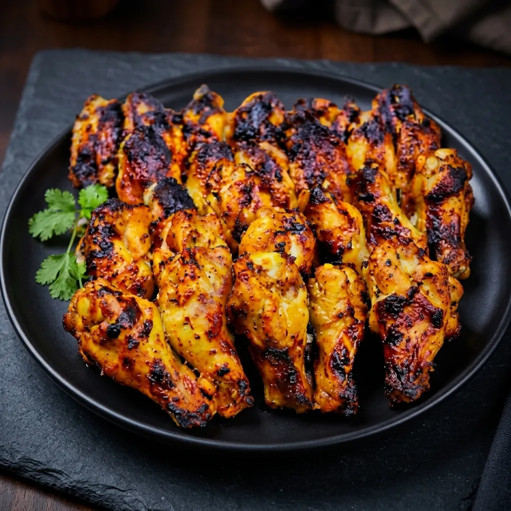 Charcoal-grilled chicken wings at Donya Kebab Middle Eastern grill in London, Ontario